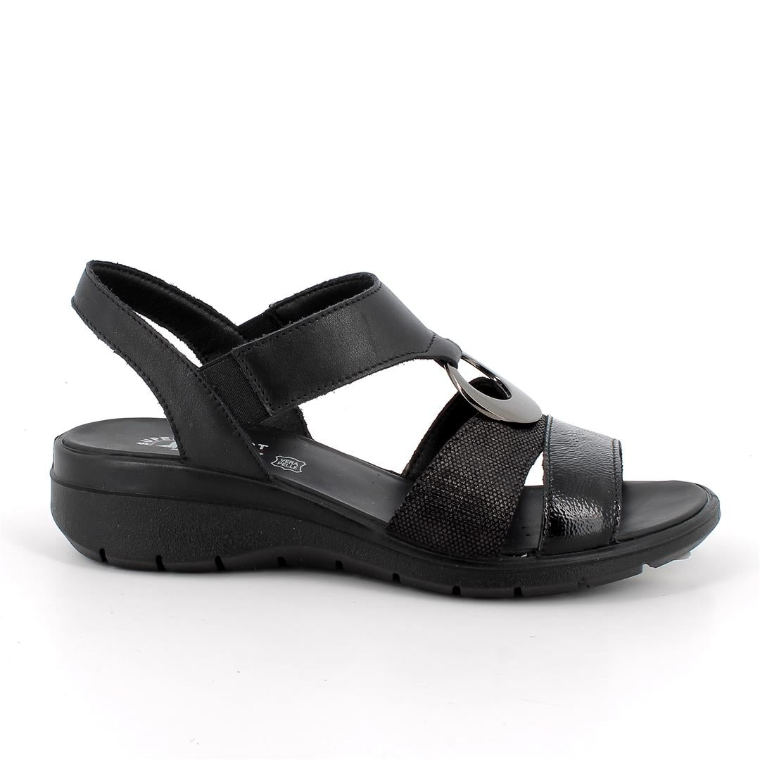 Imac 107970 Ladies Sandal-Black