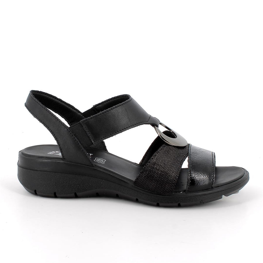 Imac 107970 Ladies Sandal-Black