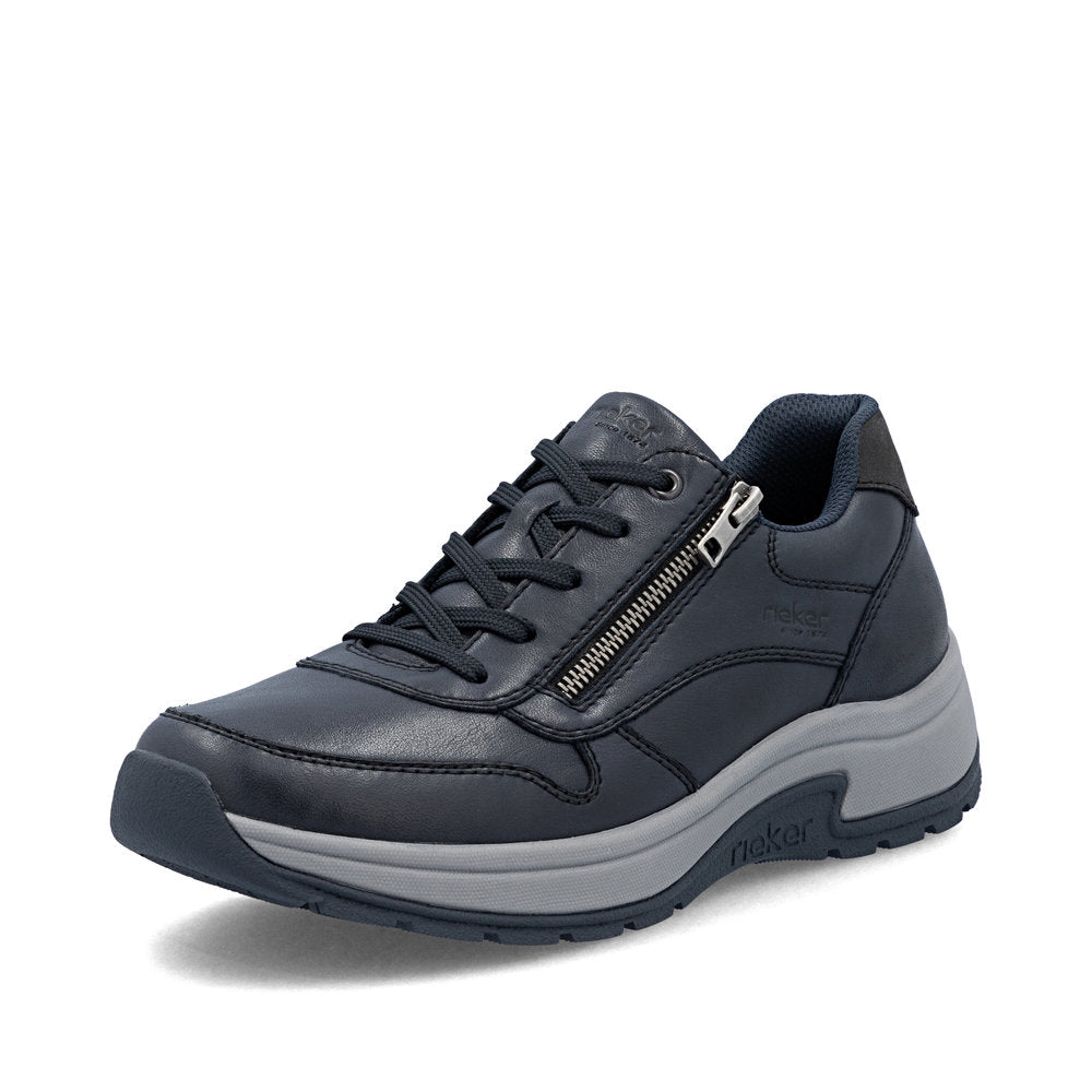 Rieker 11002-14 Casual Shoe-Navy