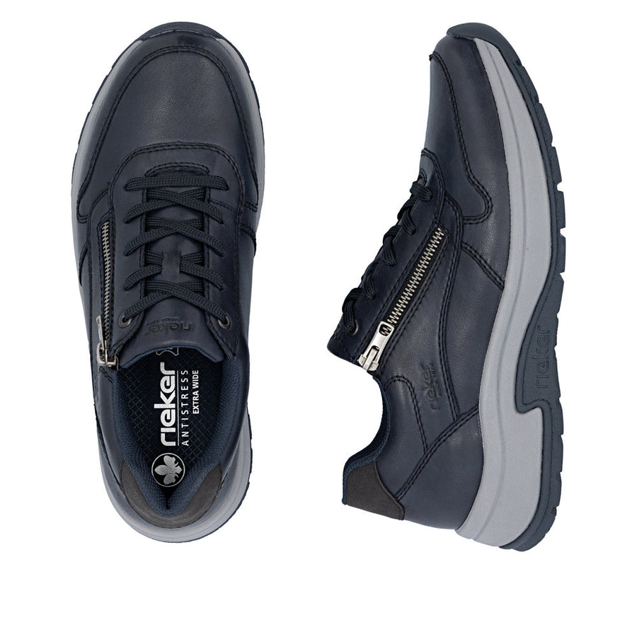 Rieker 11002-14 Casual Shoe-Navy