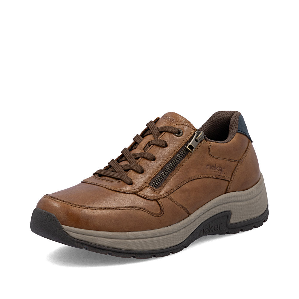 Rieker 11002-22 Casual Shoe-Tan