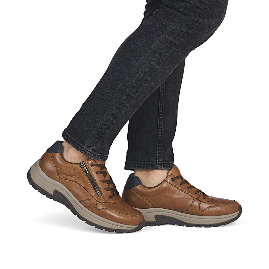 Rieker 11002-22 Casual Shoe-Tan
