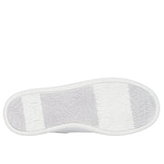 Skechers 114825 Ladies Trainer-White Slip Ins