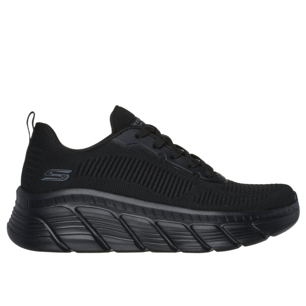 Skechers 117385 Ladies Trainer-Black – Shoe Heaven