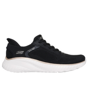 Skechers 117497 Ladies Trainer-Black/Gold