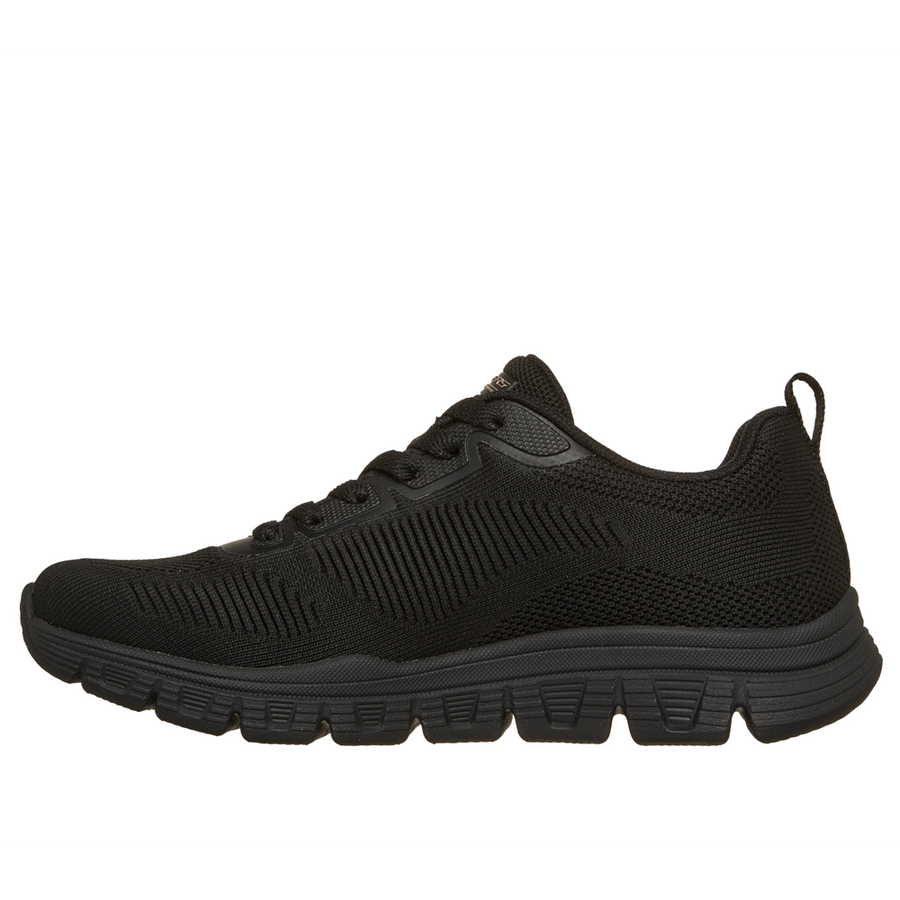 Skechers 117700 Ladies Trainer-Black