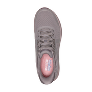 Skechers 117863 Ladies Trainer-Dark Taupe