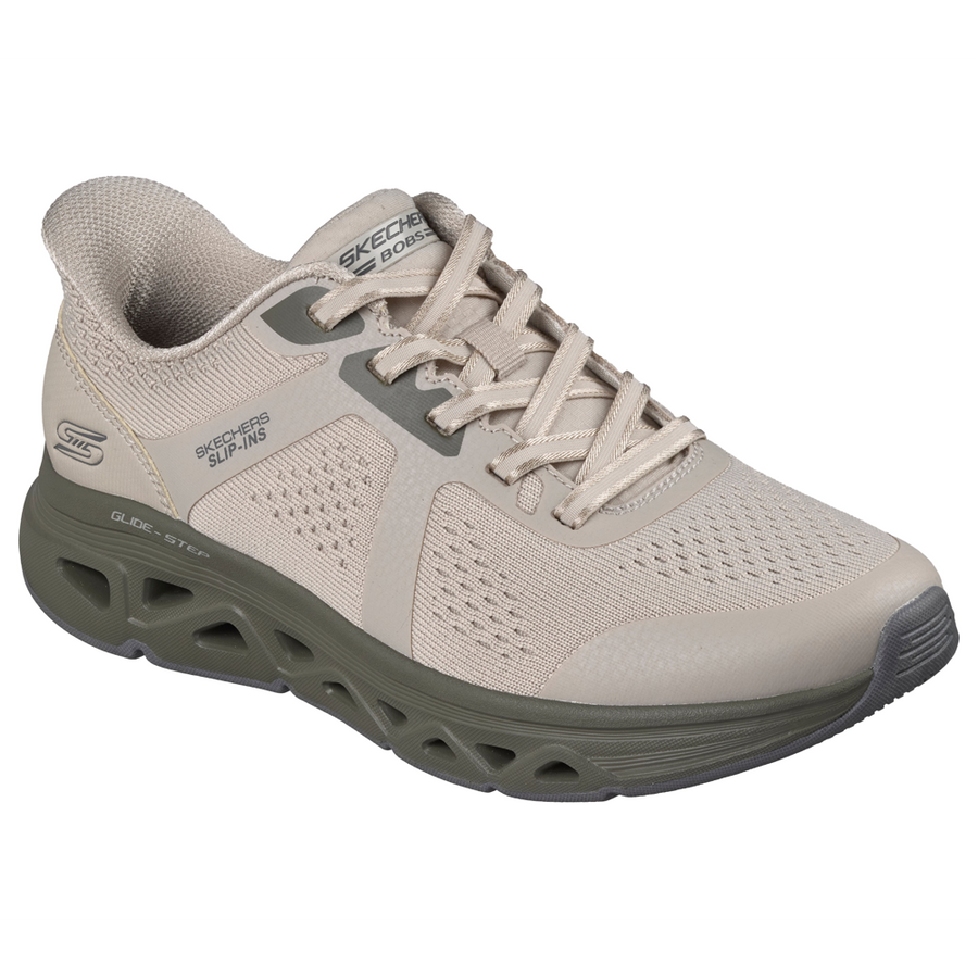 Skechers 117863 Ladies Trainer-Natural Multi