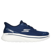 Skechers 125840 Ladies Trainer-Navy/White