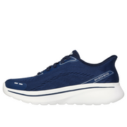 Skechers 125840 Ladies Trainer-Navy/White