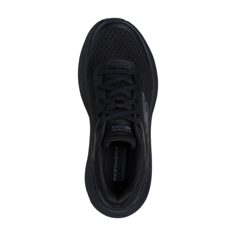 Skechers 129470 Ladies Trainer-Black