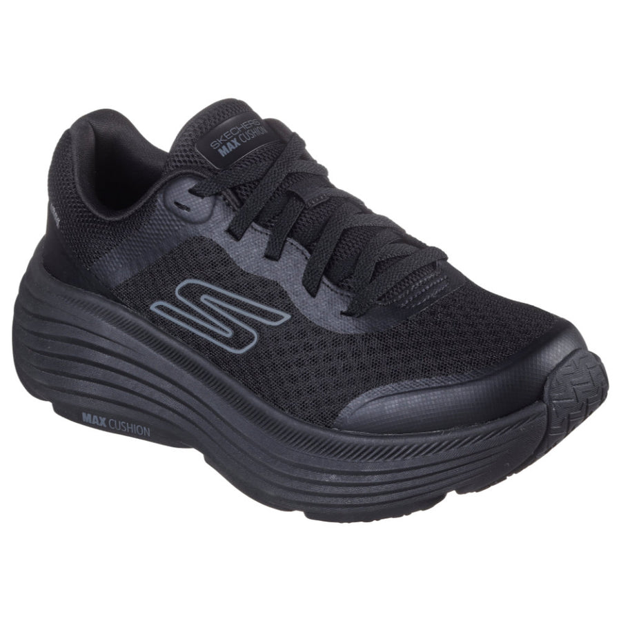 Skechers 129470 Ladies Trainer-Black