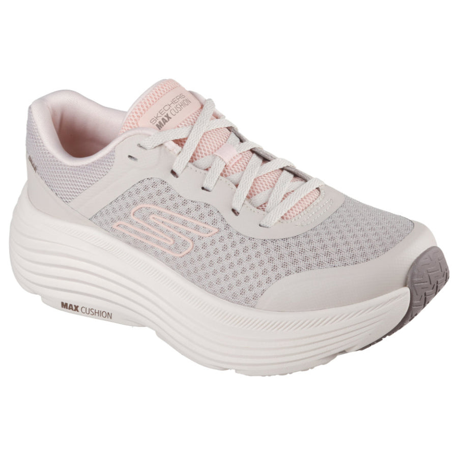 Skechers 129470 Ladies Trainer-Natural
