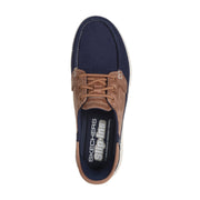 Skechers 136536 Ladies Trainer-Navy Slip Ins