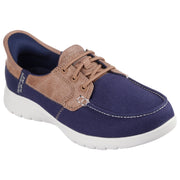 Skechers 136536 Ladies Trainer-Navy Slip Ins