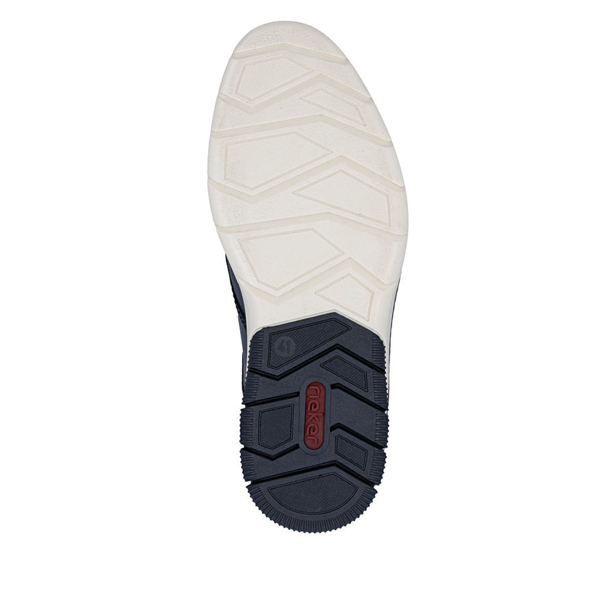 Rieker 14450-16 Mens Shoes-Navy Multi