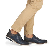Rieker 14450-16 Mens Shoes-Navy Multi