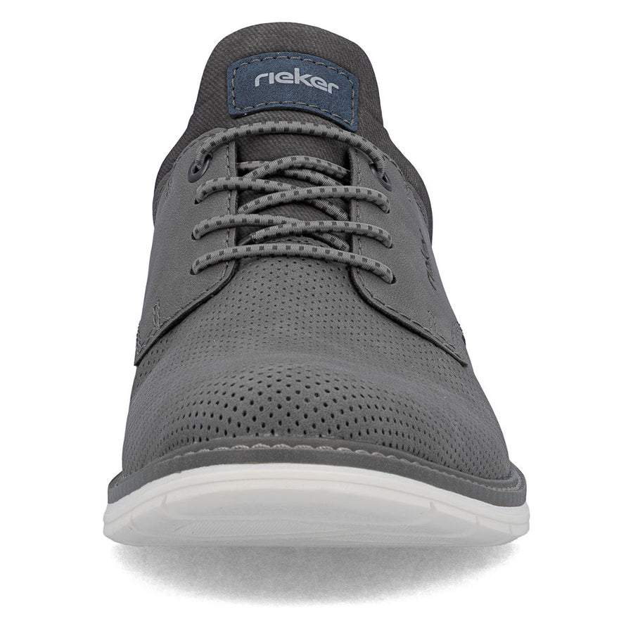Rieker 14450-42 Mens Shoes-Grey