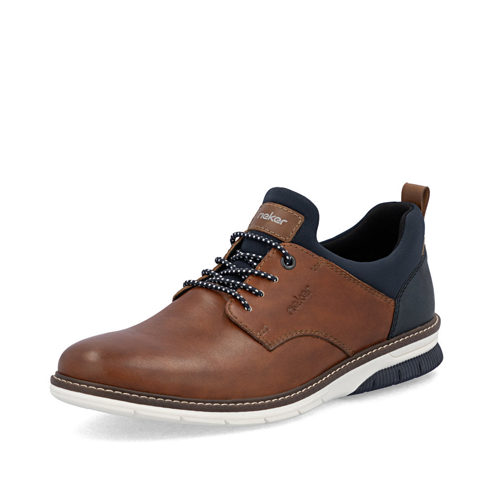 Rieker 14454-22 Men's Shoe-Tan