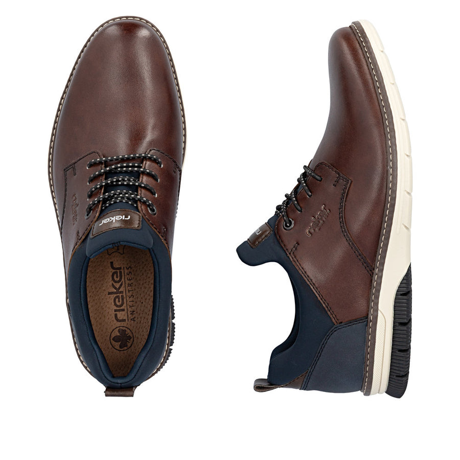 Rieker 14454-26 Men's Shoe-Brown