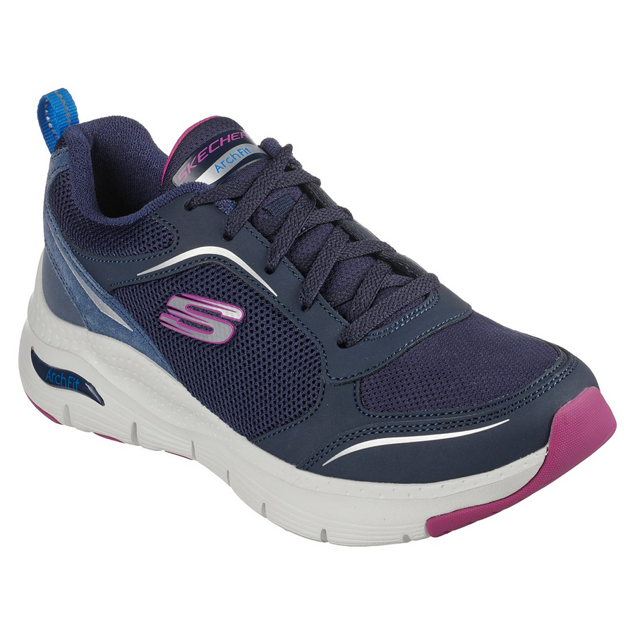 Skechers 149413 Trainer-Navy/Purple