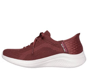 Skechers 149710 Ladies Trainer-Burgundy