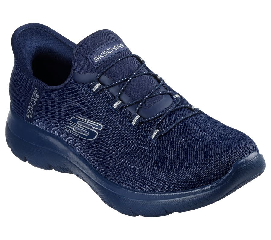 Skechers 150128 Ladies Trainer-DARK NAVY