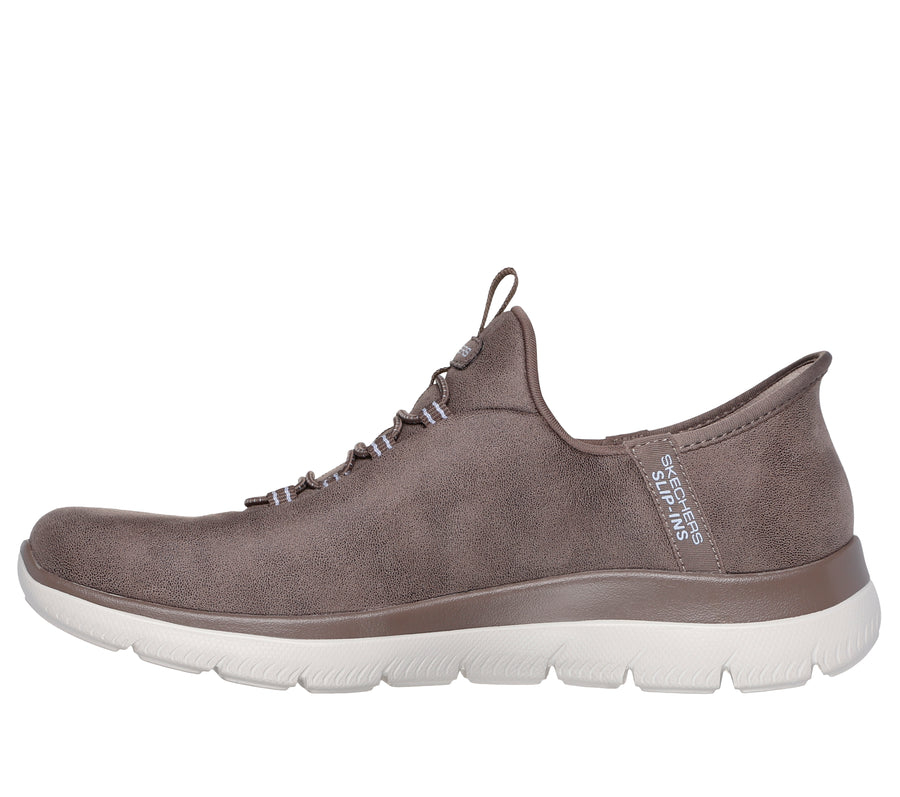 Skechers 150254 Ladies Trainer-Brown