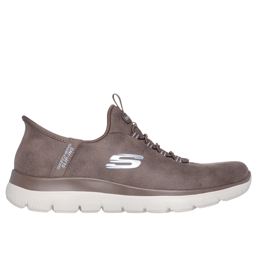 Skechers 150254 Ladies Trainer-Brown