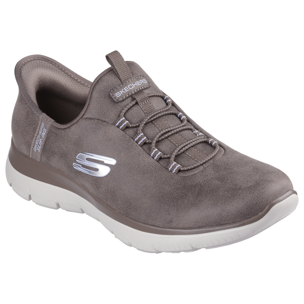 Skechers 150254 Ladies Trainer-Brown