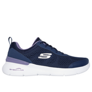 Skechers 150370 Ladies Trainer-Navy/Lavender