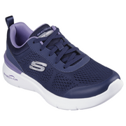 Skechers 150370 Ladies Trainer-Navy/Lavender