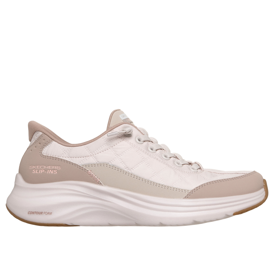 Skechers 150404 Ladies Trainer-Natural Multi