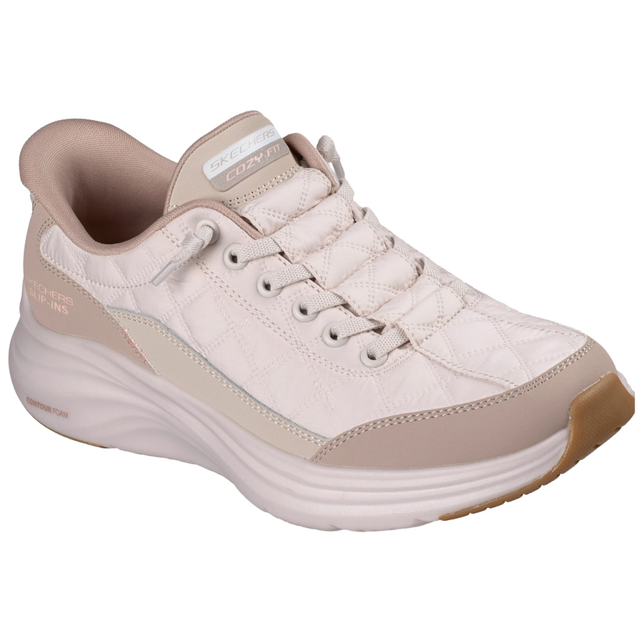 Skechers 150404 Ladies Trainer-Natural Multi