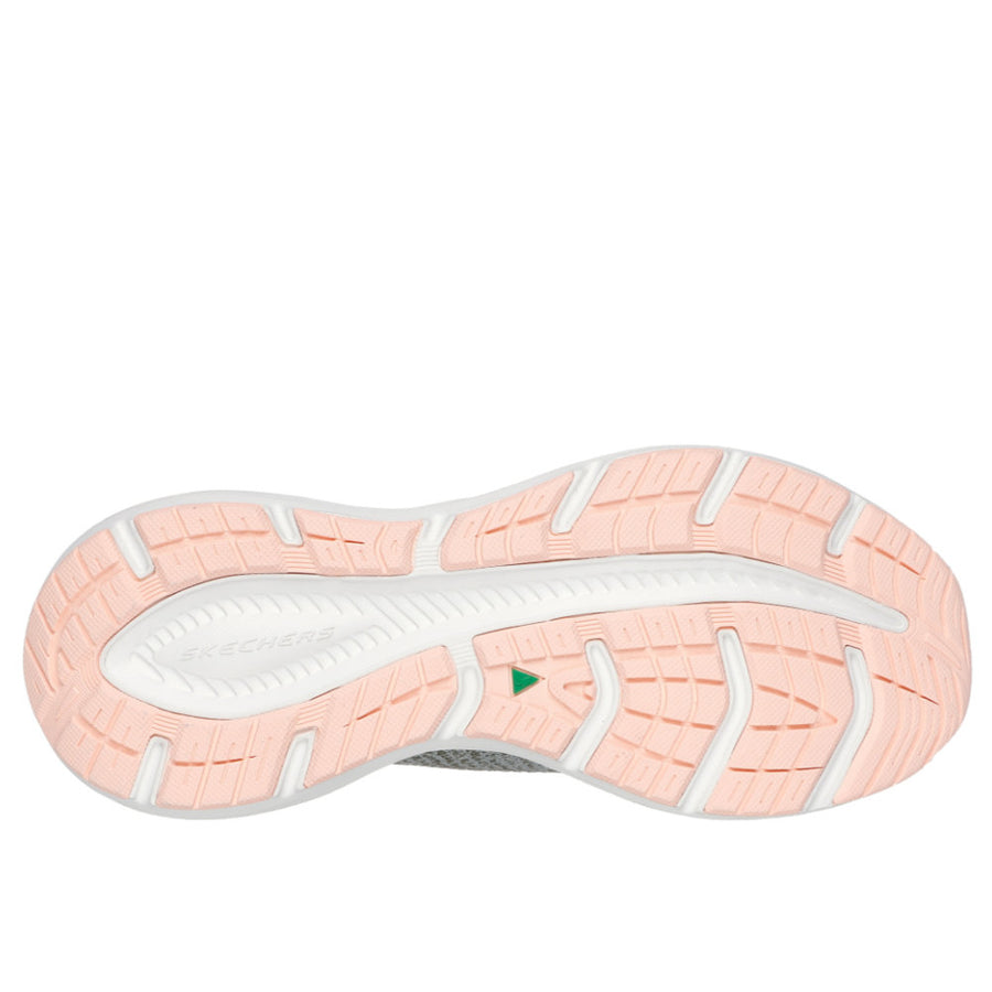 Skechers 150470 Ladies Trainer-Green/Orange