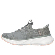 Skechers 150470 Ladies Trainer-Green/Orange