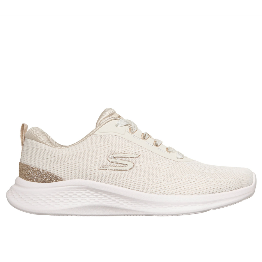 Skechers 150629 Ladies Trainer-Natural Multi