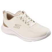 Skechers 150629 Ladies Trainer-Natural Multi