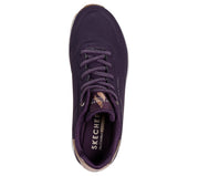 Skechers 155196-24 Trainer-Dark Purple