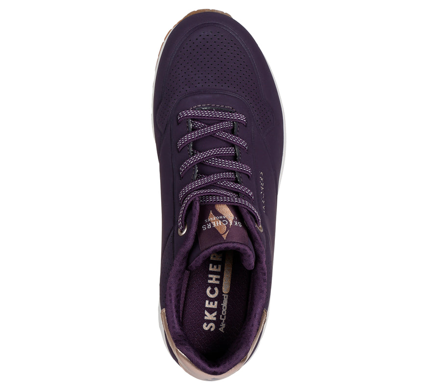 Skechers 155196-24 Trainer-Dark Purple