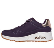 Skechers 155196-24 Trainer-Dark Purple