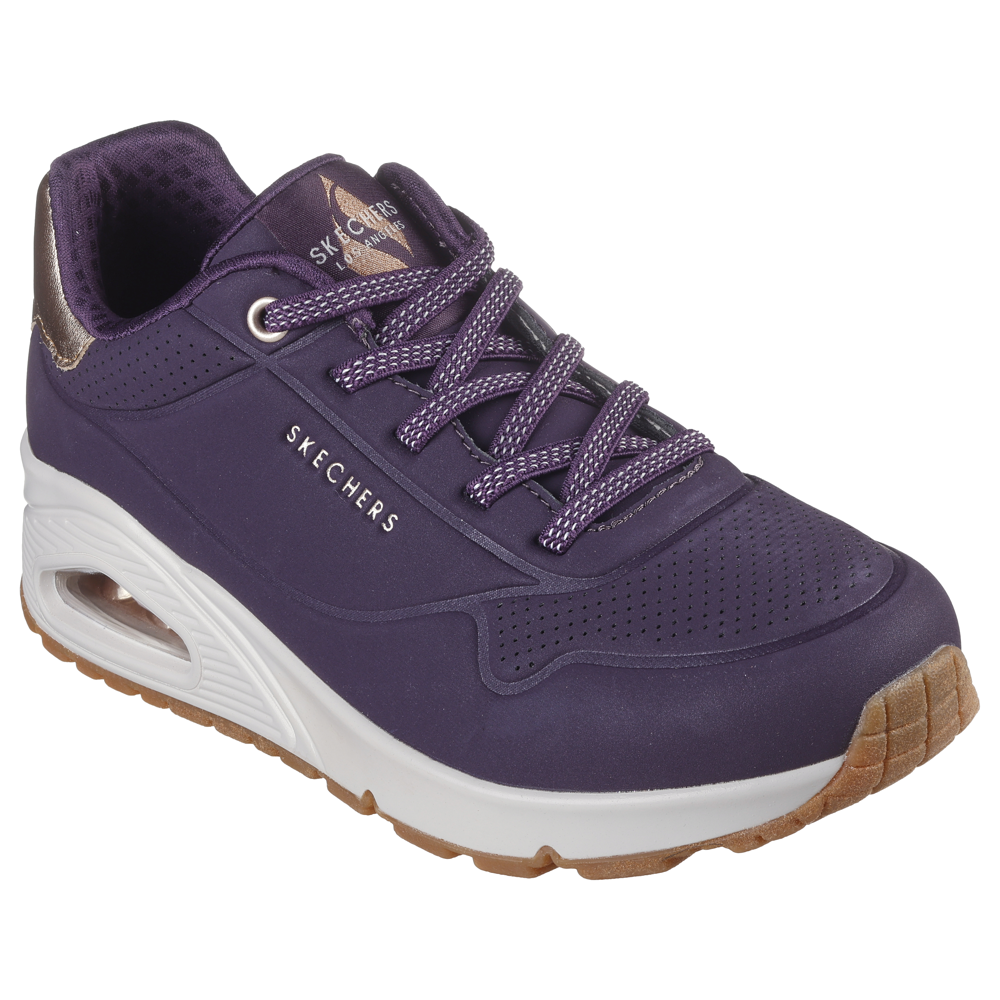 Skechers 155196-24 Trainer-Dark Purple