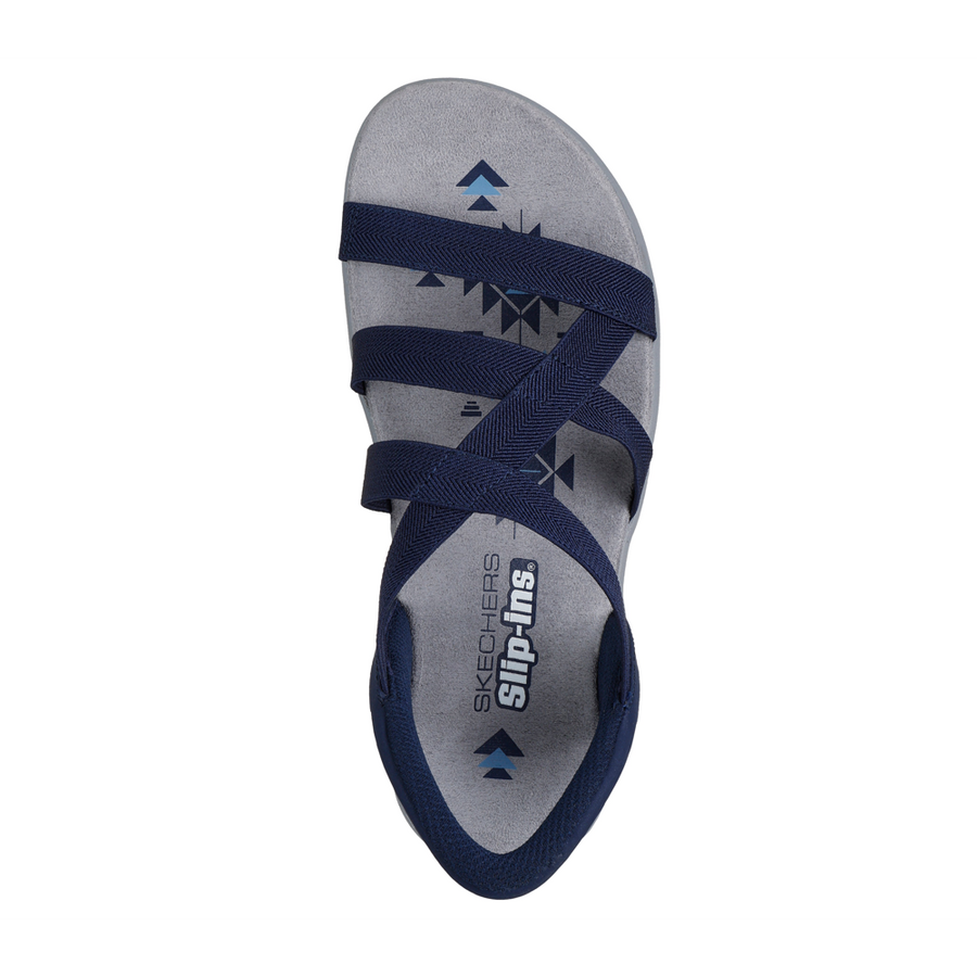 Skechers 163460 Ladies' Sandal-Navy