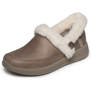 Skechers 168114 Ladies Slipper-Taupe