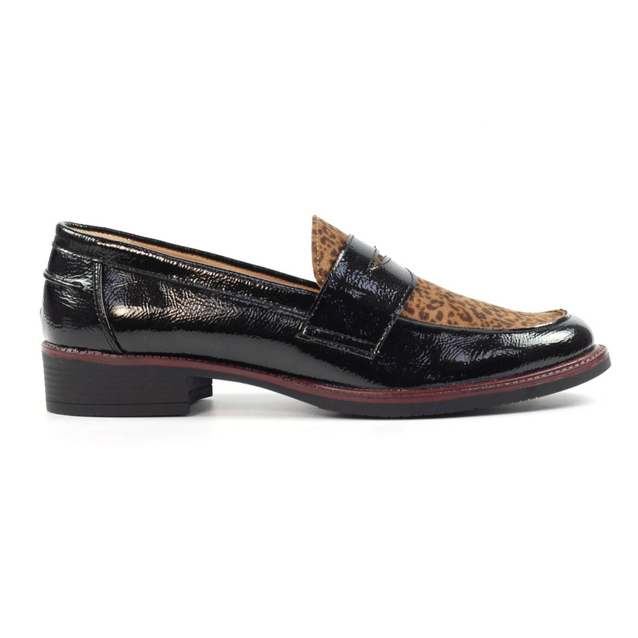 Lunar Titan Ladies' Shoes-Black Patent