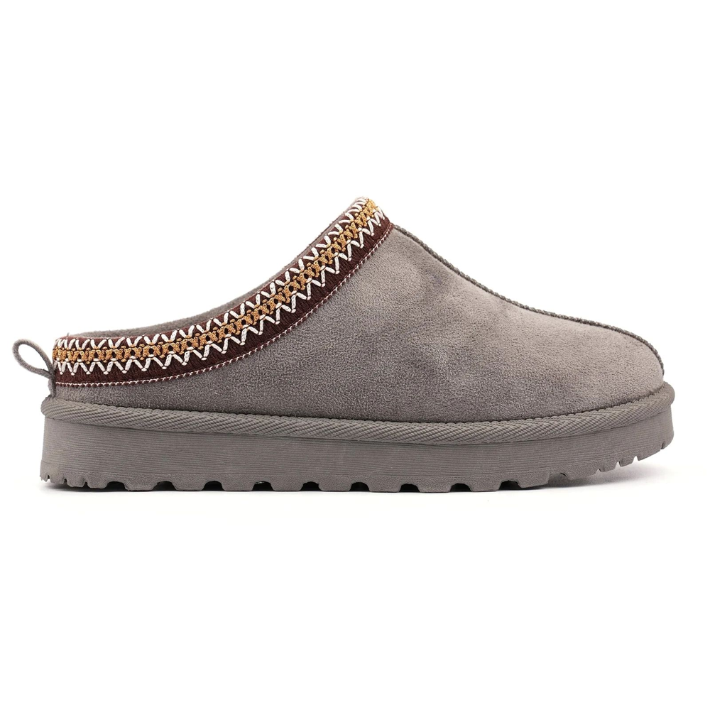 Lunar Nepal Ladies' Slippers-Grey