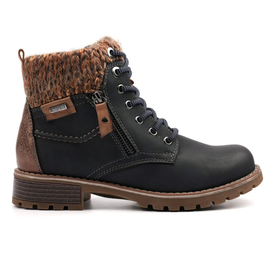 Lunar Millie Ladies' Boots-Navy