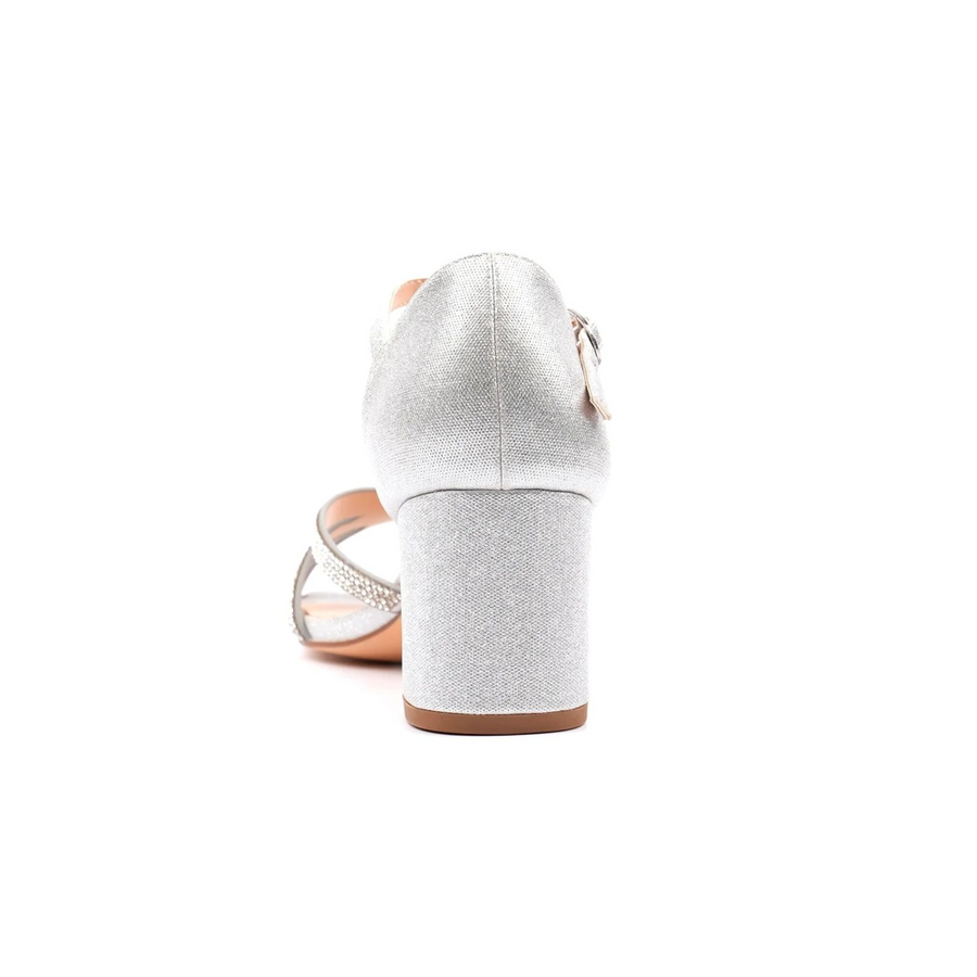 Lunar Roseanne Ladies' Heels-Silver