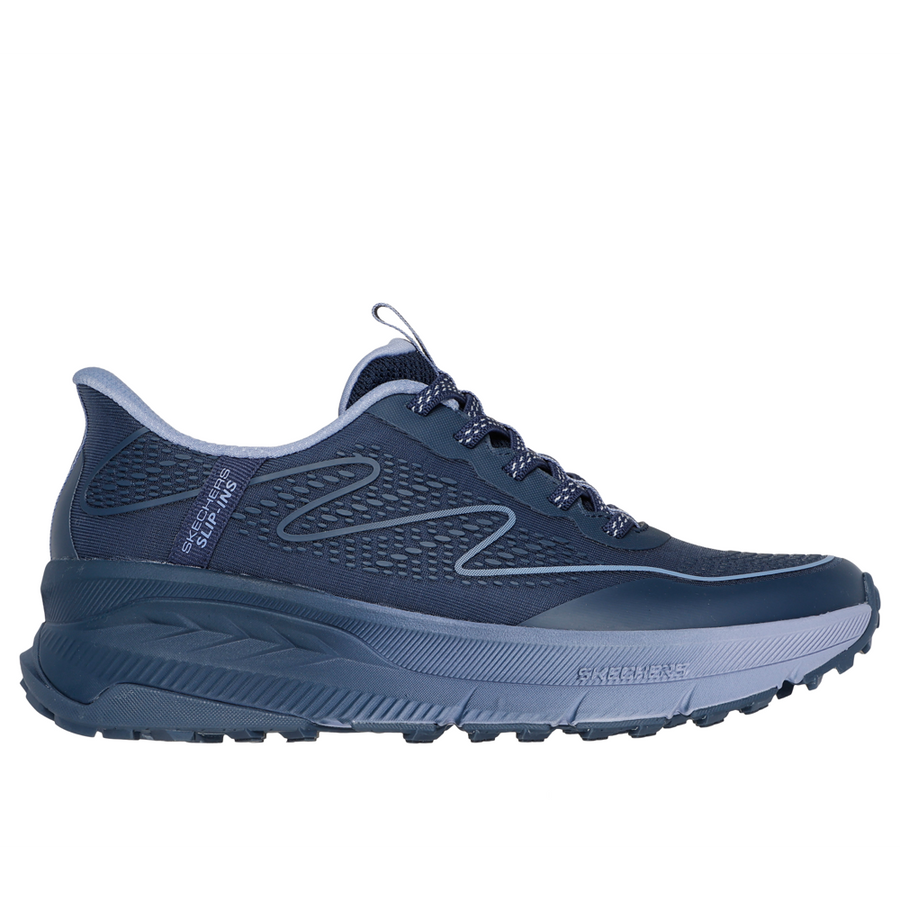 Skechers 180157 Ladies Trainer-Navy Multi