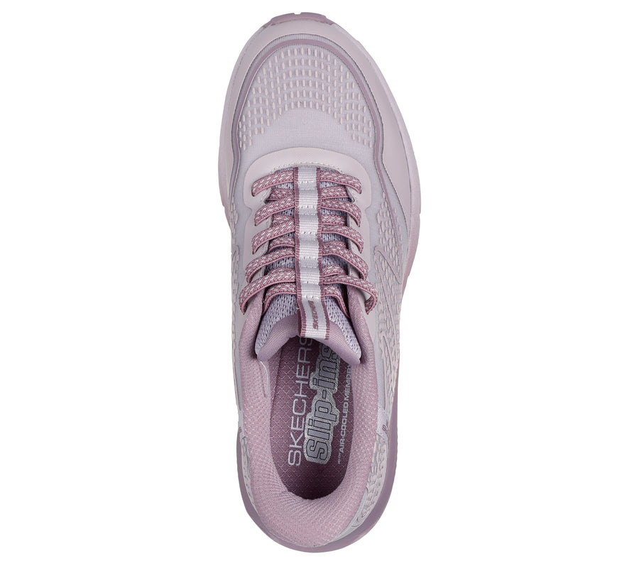 Skechers 180157 Ladies Trainer-Pink Multi